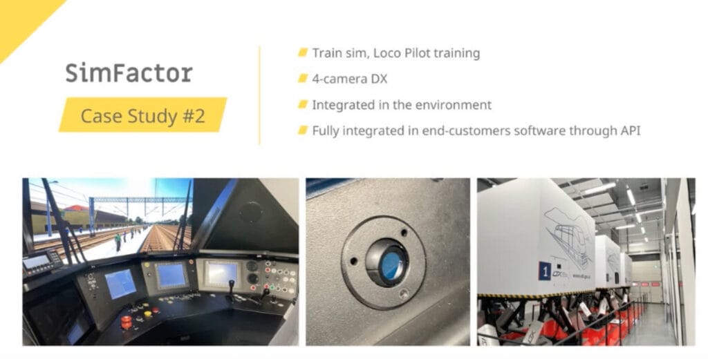 eye tracking for train simulator training